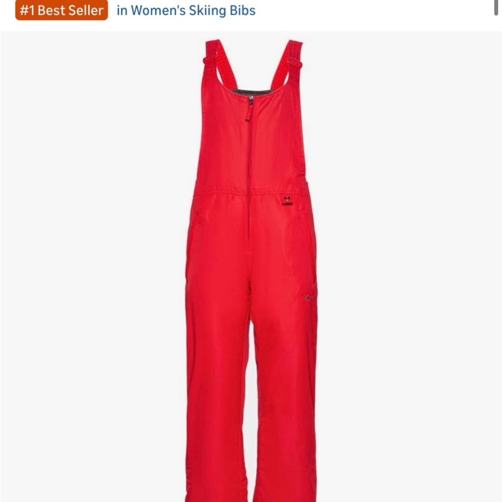 Arctix Red Ski Bibs